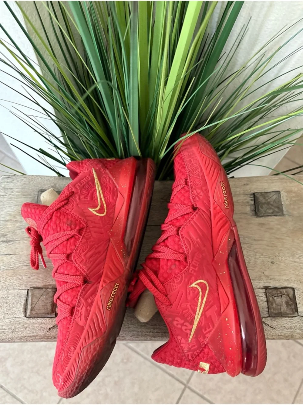 Nike Titan X LeBron 17 Low Agimat Basketball Sneakers